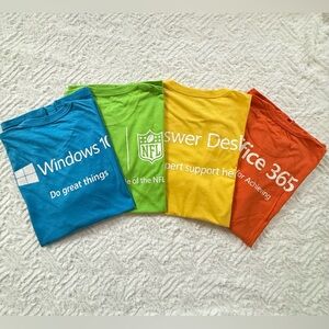 Bundle Microsoft worker employee T shirt